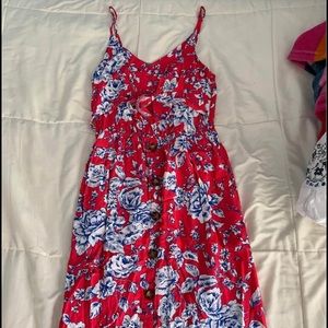 Francesca’s Floral Maxi Dress